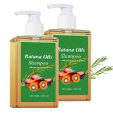 Botella de XIKRO champú batana con romero para cabello suave y nutrido.