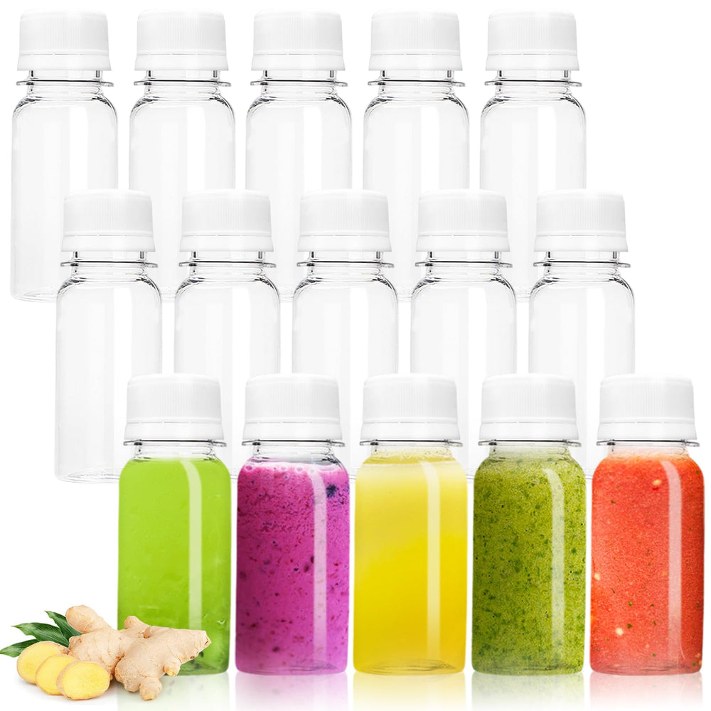 Botellas Xuyyicao de 2 onzas con tapas, ideales para líquidos.