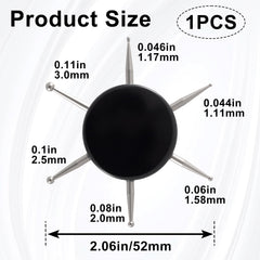Puntas diferentes 1.11 mm de YALOJE para microdetalles precisos