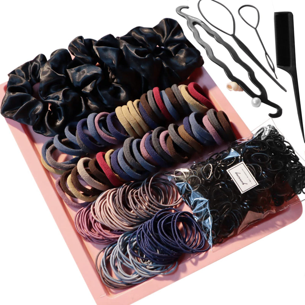 YANRONG 755PCS, conjunto de accesorios para el pelo, ideal para peinados diarios.