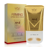 Ycz AH8 crema cuello-firmeza para un aspecto más tonificado.