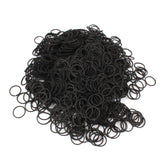 YEEPSYS coletas para pelo negro, seguras y suaves para bebés y niñas.