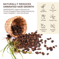 YJDHRPBI Cyperus Rotundus – equilibrio de tono y hidratación profunda