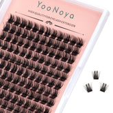 Pestañas YooNoya en racimos de 144 piezas 12 mm para un look natural