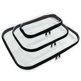 YOQIVEXU estuche transparente grande para ropa y accesorios, ideal para viaje