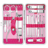 Yougai set manicura 18 en 1 en estuche, ideal para viaje