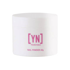 Young Nails Acrylic Cover Powder Rosebud en frasco para acabado suave y preciso