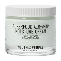 Youth To The People, crema Air-Whip en botella jumbo, hidratación duradera para la piel.