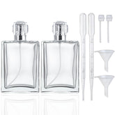 Frascos Yu Feng de perfume cristal vacíos 100 ml para viaje