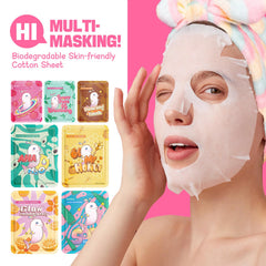 ZealSea masques visage: ingrédients naturels apaisants pour une routine douce.