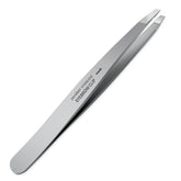 Tijeras ZERNBER para cejas con ángulo sesgado, precisión profesional