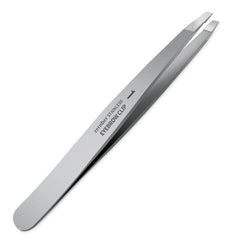 Tijeras ZERNBER para cejas con ángulo sesgado, precisión profesional
