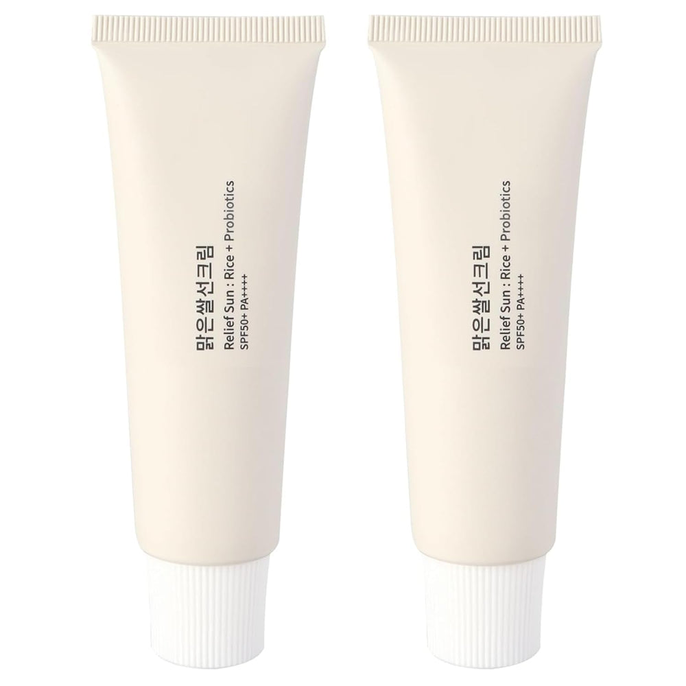 Protector solar orgánico Zoreni SPF50+ con arroz y probióticos para piel sensible