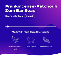 Jabón Zum Indigo Wild leche de cabra para cuerpo suave