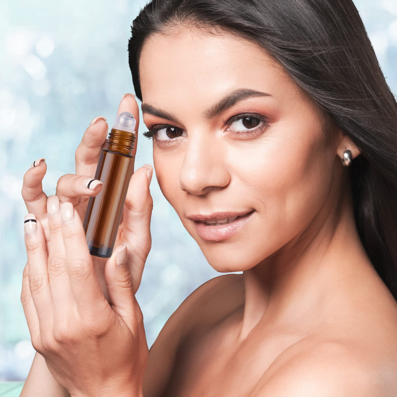 Protección ultravioleta para aceite en vidrio ámbar de 11 Hoa Kinh, preserva la pureza.