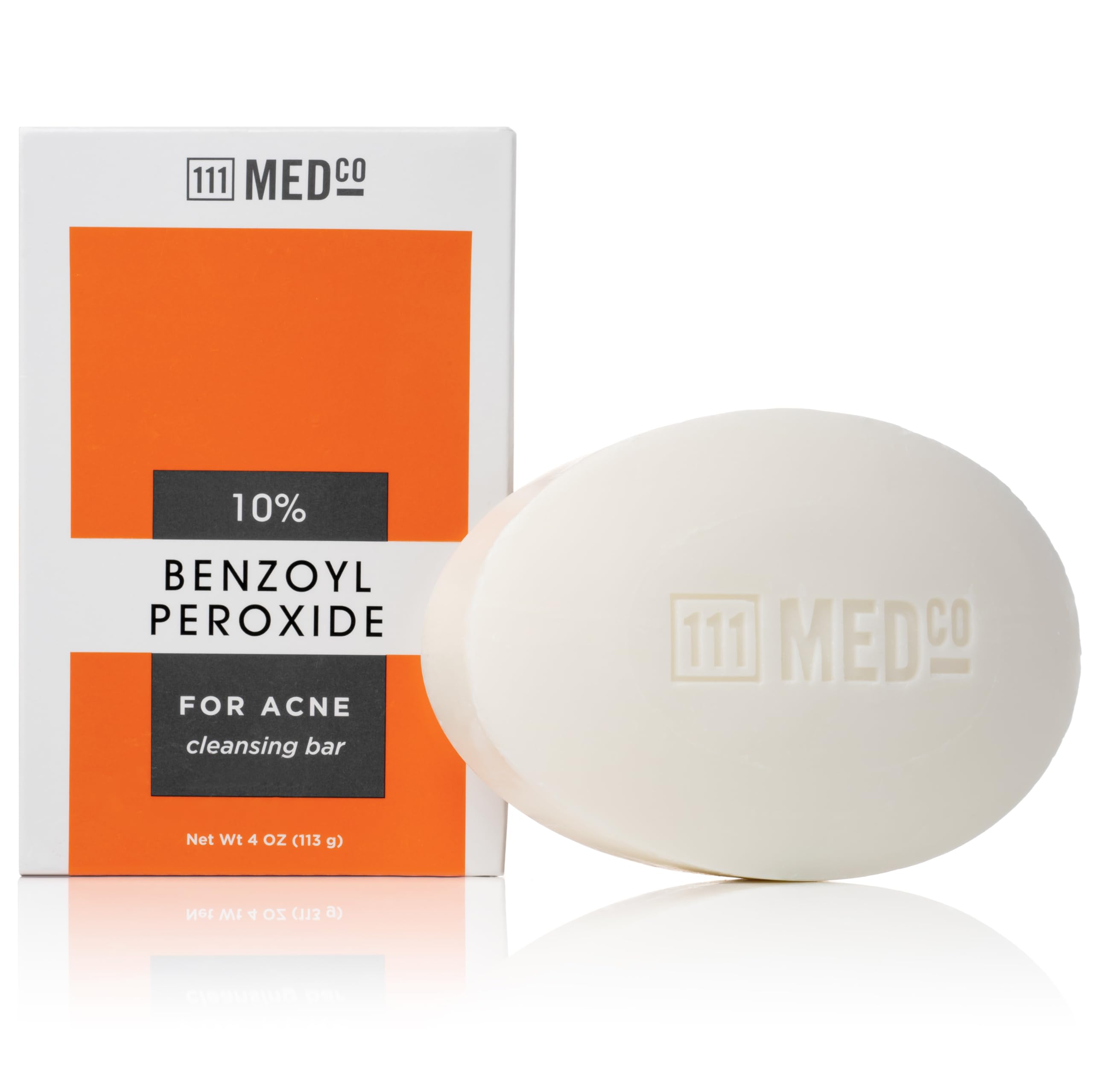 111MedCo barra acne 10% BPO para limpieza profunda de poros