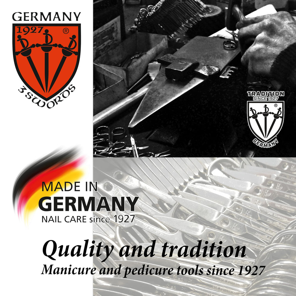 3 Swords Germany regalo ideal; set de manicura práctico para ella y él.