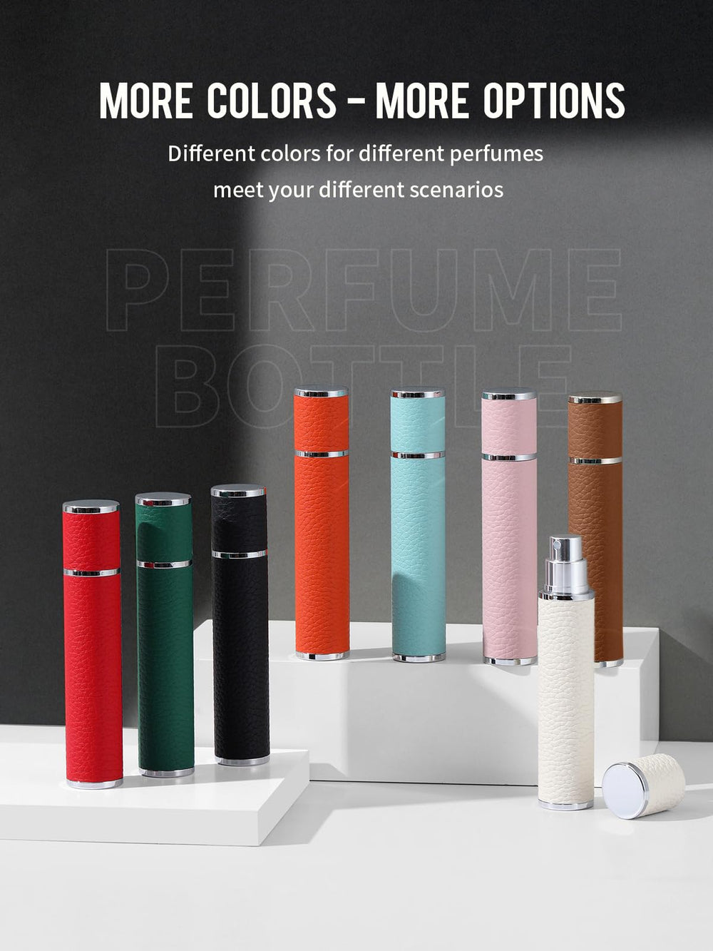Frasco 3zorqinron de 10 ml para cabina, ligero y práctico.