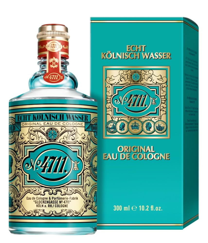 4711, botella, aroma cítrico fresco para uso diario.