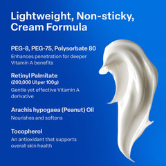 A313 aplicación rápida, crema suave y de rápida absorción