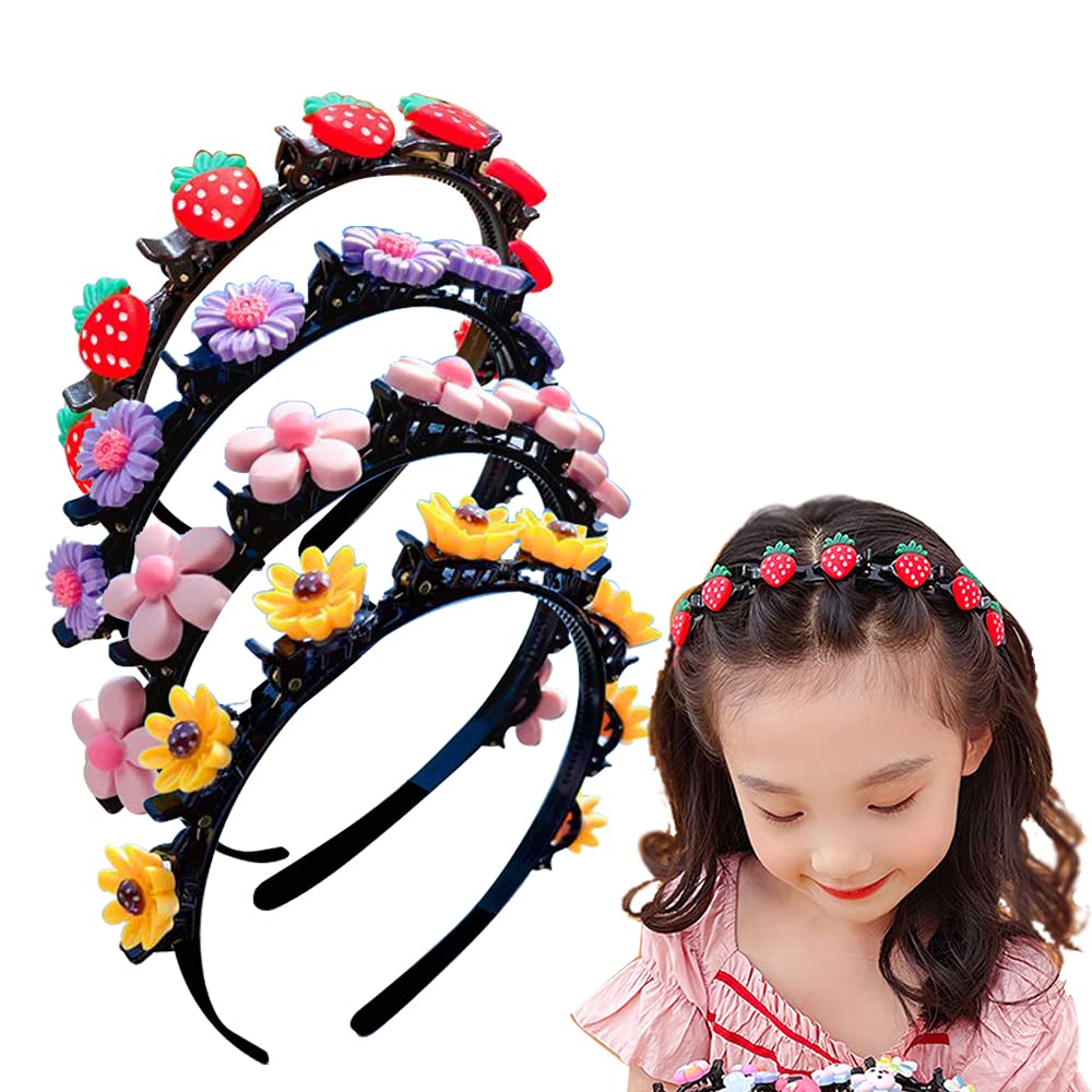 Aaiffey prendedor cabello Princesa Dulce con clips para fijar peinados.