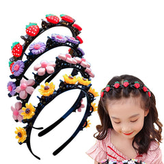 Aaiffey prendedor cabello Princesa Dulce con clips para fijar peinados.