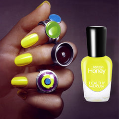 Abitzon Esmalte Set 10 botellas secando en unos 60 segundos