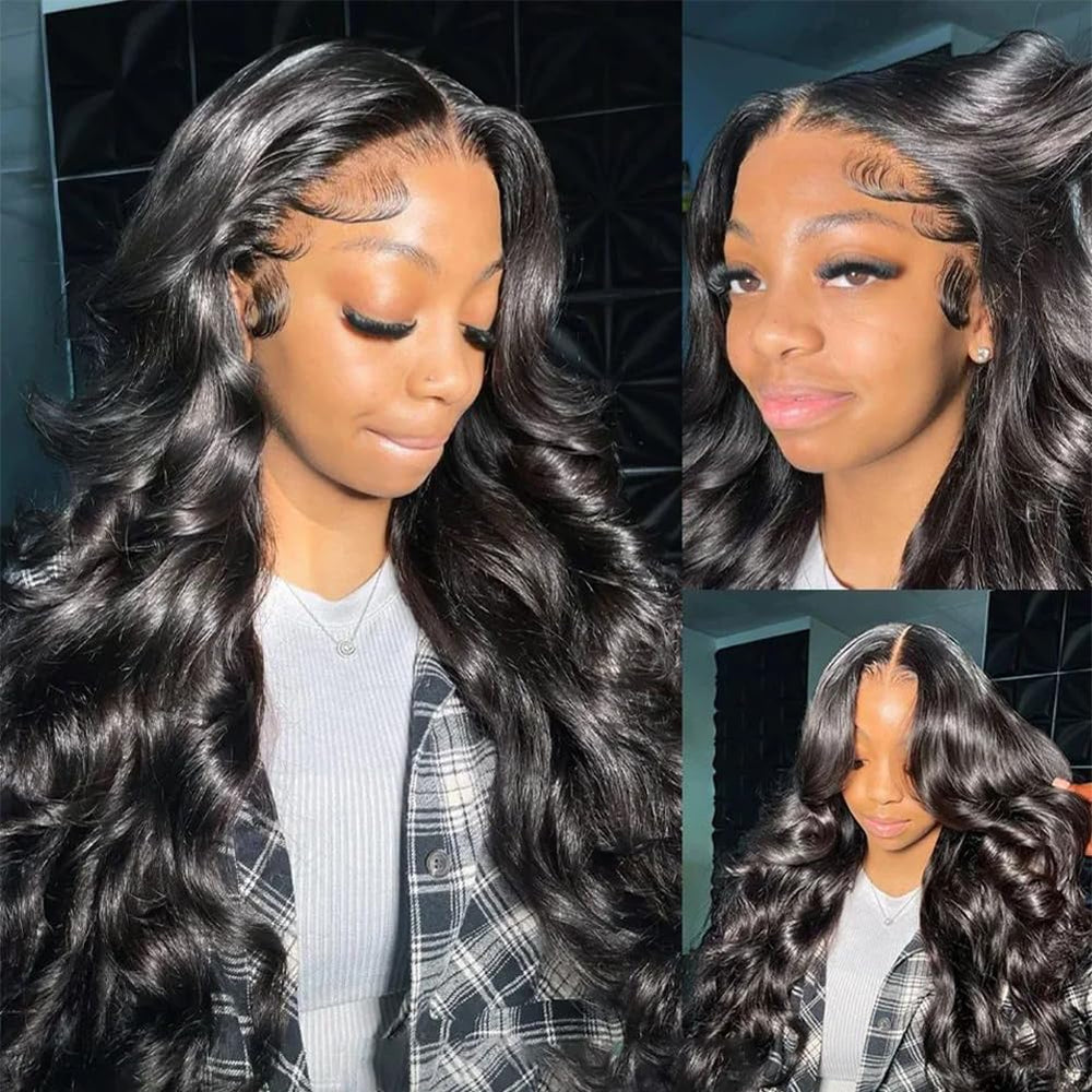 Ablyea wig with straightened style for a smooth, sleek look.