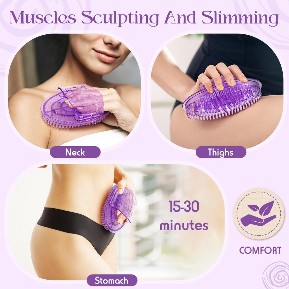 Acellegic cepillo meridiano masaje espalda para alivio muscular