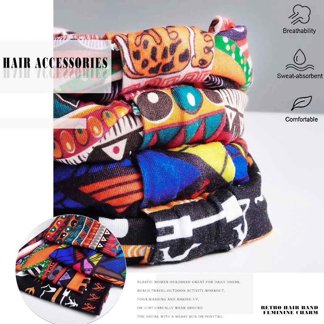Aceorna bandana diseño impreso, estampado versátil para looks diarios.