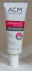 Texture crème satinée ACM Depiwhite, absorption rapide