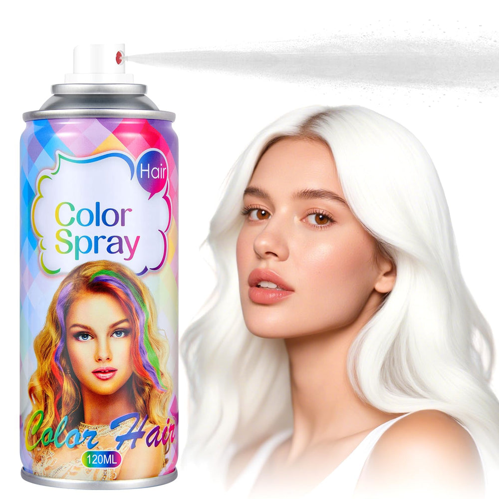 Acomler spray color temporal para cabello blanco, ideal para cosplay