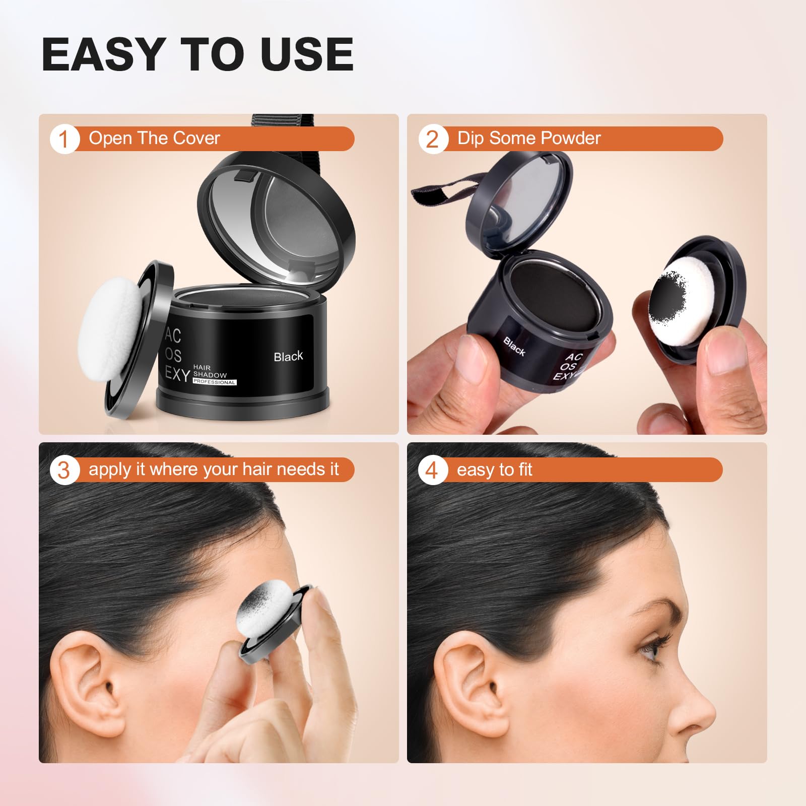 Acosexy variedad de tonos para combinar con diferentes cabellos.