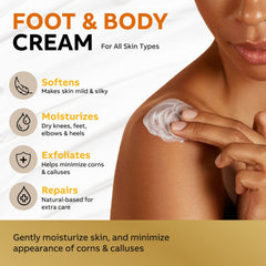 Adellina Urea Cream 40% packaging with tea tree oil and shea butter.