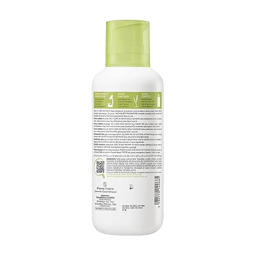 Texture crème appliquée d'A-Derma Exomega, apaisement et douceur ciblés