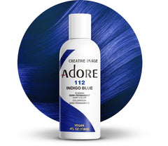 Adore Índigo Azul: bote muestra color intenso para cabello