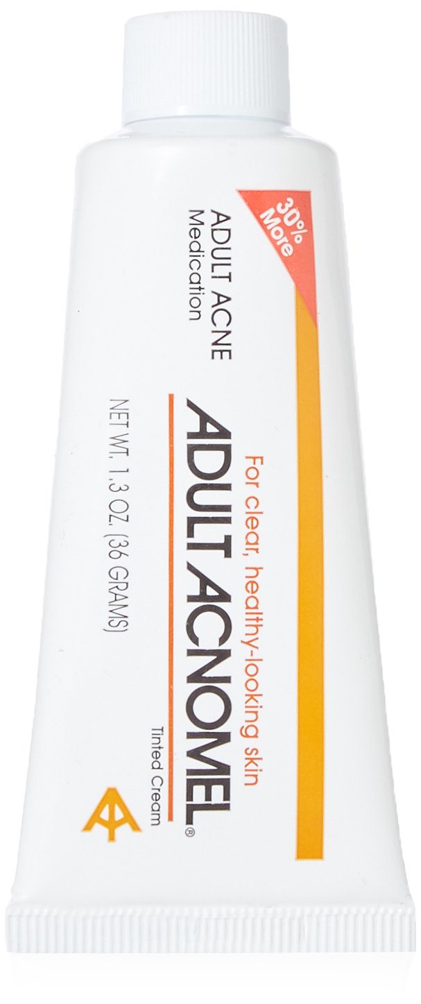 Acnomel crema tintada para acné cubre imperfecciones con acabado natural