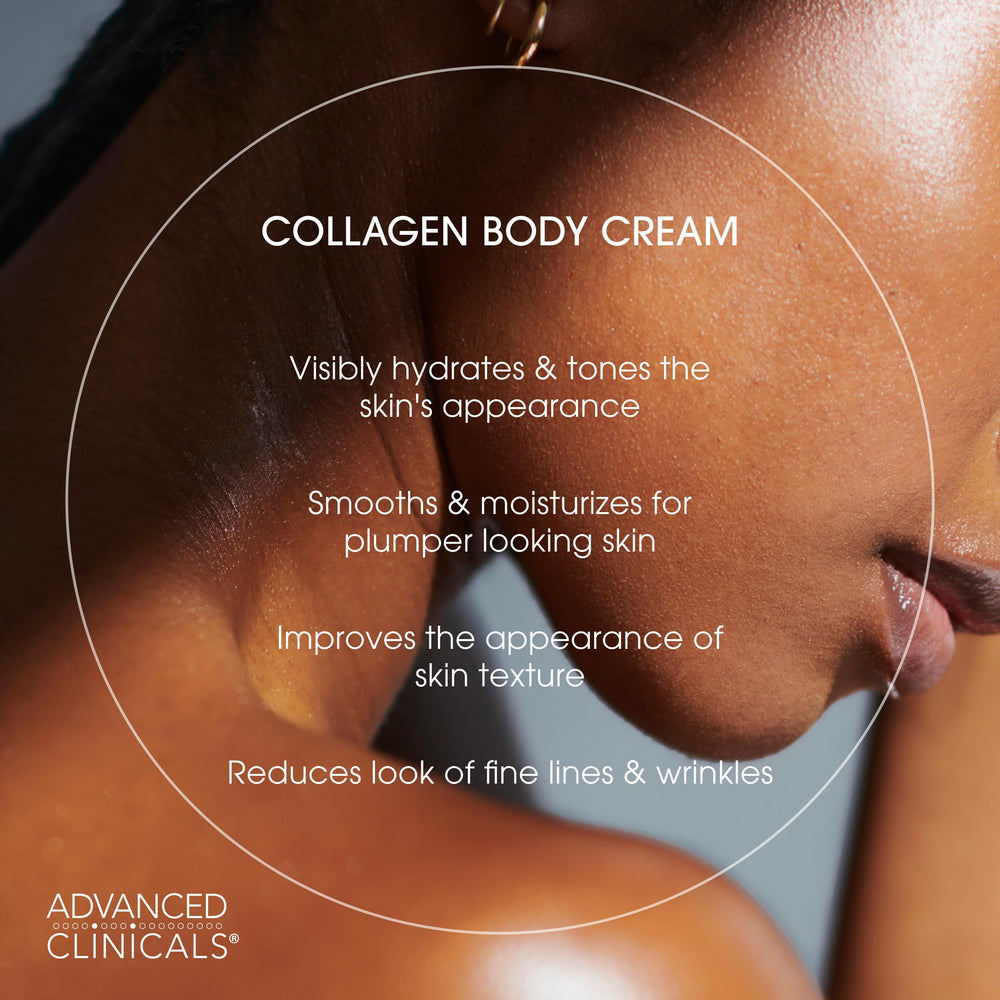 Advanced Clinicals bote crema hidratante: aplicación suave para cuello y manos