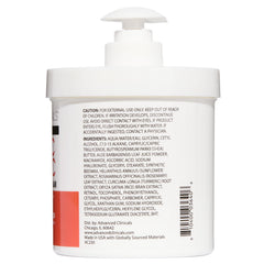Advanced Clinicals Curcuma y aloe vera en crema, hidratación y firmeza para todo el cuerpo.