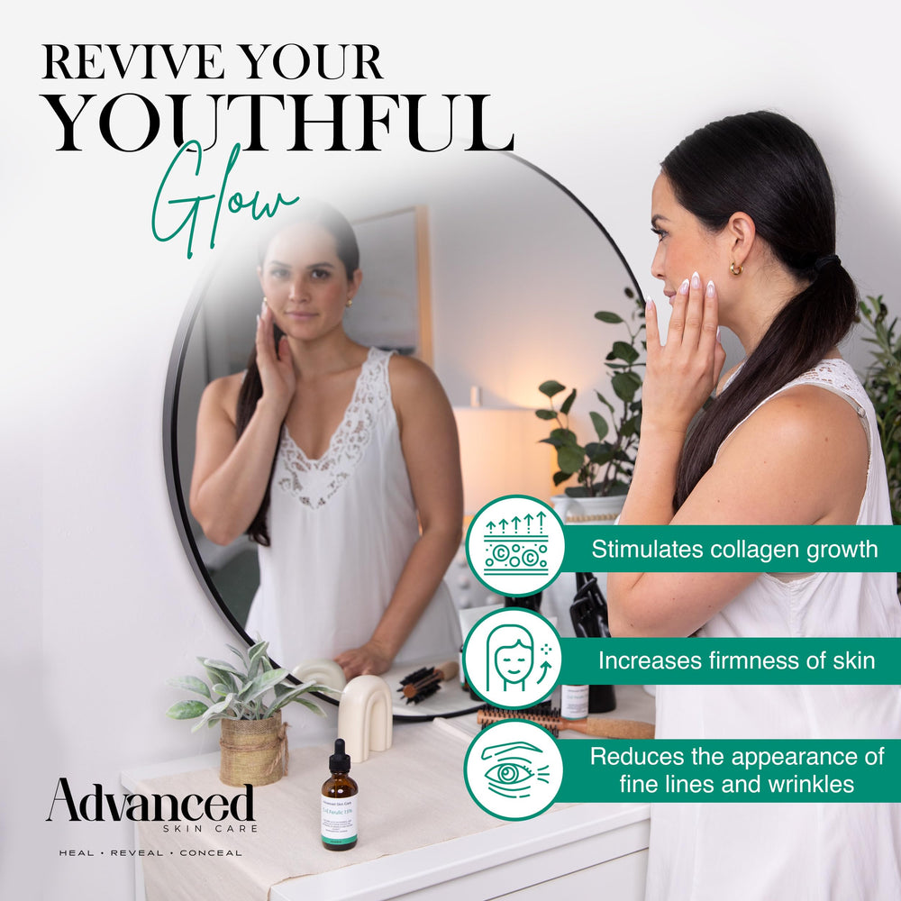 Advanced Skin Care serum-rutina-cuidado diaria para piel saludable.