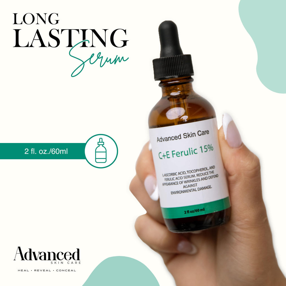 Advanced Skin Care serum-textura suave para absorción rápida.