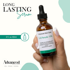 Advanced Skin Care serum-textura suave para absorción rápida.