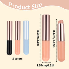 Aeaocvo set de brochas labios silicona protectora, protege y mantiene higiene.