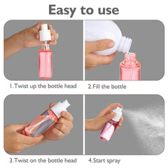 Tamaño compacto Aeibxiy 40 ml para llevar en bolso o maleta.
