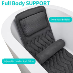 Almohada lumbar independiente de la colección Aerovi para mayor versatilidad.