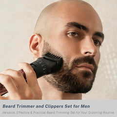 Aesfee cabezas intercambiables para barba y cuerpo, corte limpio
