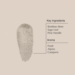 Aesop Redemption tallo de bambú, exfoliante que deja la piel suave.