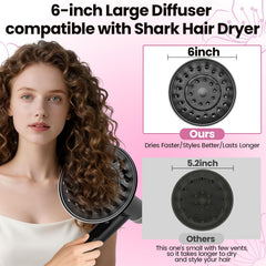 AFDD difusor para rizos, mejora definición y controla frizz
