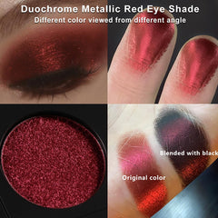 Afflano Gothic Red sombra negra mate para ahumados intensos.