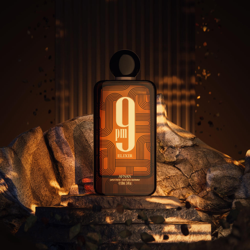 Afnan 9 PM Elixir ideal para noches especiales y eventos de alta sutileza.